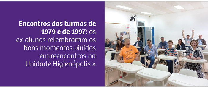 Turmas de 1979 e 1997 promovem reencontro no Colégio Rio Branco