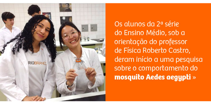 Investigando o comportamento do mosquito Aedes aegypti