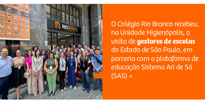 Visita de gestores de escolas do Estado de São Paulo